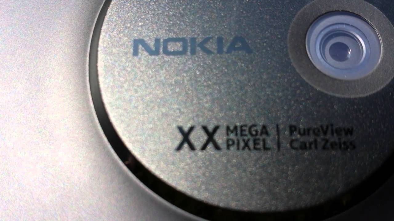 Sneek Peek: NOKIA LUMIA EOS PureView 40 MegaPixel Lens Shutter Action - YouTube