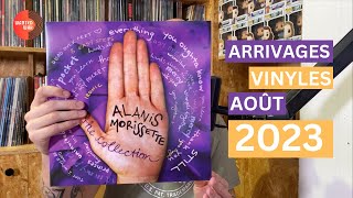 Arrivages VINYLES Anniversaire Août 2023 - Alanis Morissette, The Roots, Lifehouse, Aerosmith, B.O