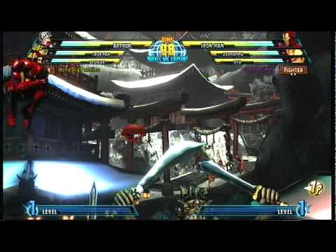 Marvel Vs Capcom 3 Xbox Live Player Match vs rivalintraining