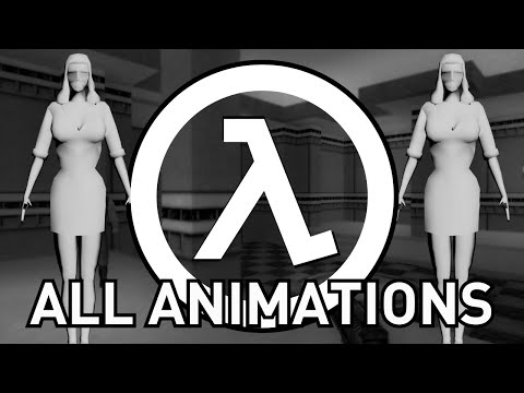 All Leaked Half-Life Alpha Animations & Models