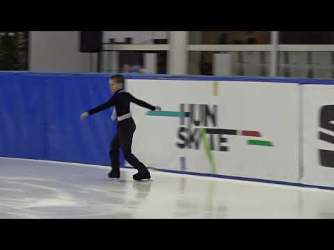 13th Santa Claus Cup 2019: Péter Gilányi(HUN) - Mini Cubs Boys ISU 8 Free Skating