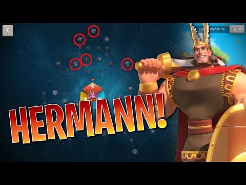 New Rise of Civilizations Skill Tree 2.0 Commander Upgrade Guide for Hermann