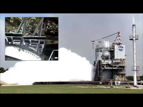 J-2X Rocket Engine, 40-Second Test