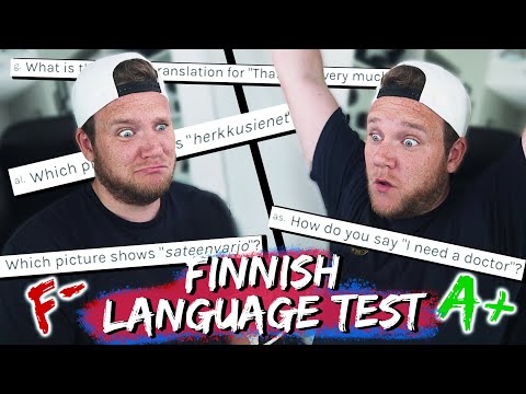 HOW GOOD IS MY FINNISH, REALLY? | FINNISH LANGUAGE TEST