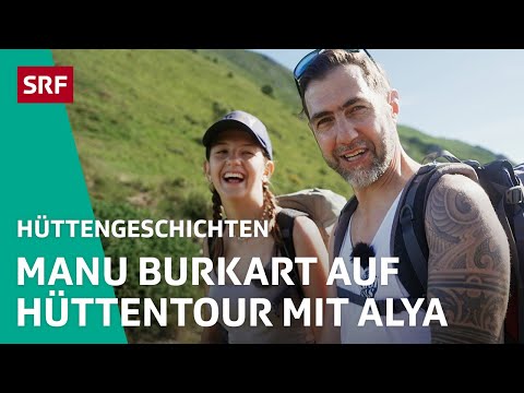 Manu Burkart unterwegs mit seiner Tochter Alya | Hüttengeschichten Spezial – SRF bi de Lüt | SRF