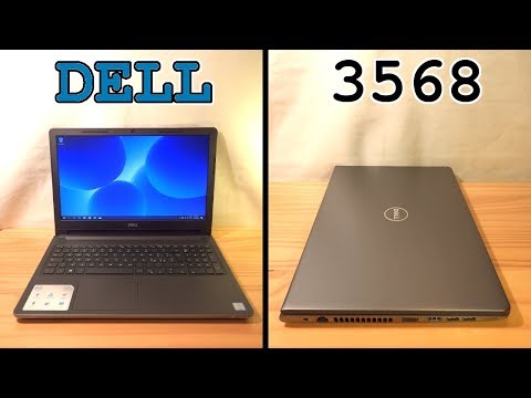 DELL Vostro 3568 • Unboxing - Overview - Boot Windows 10