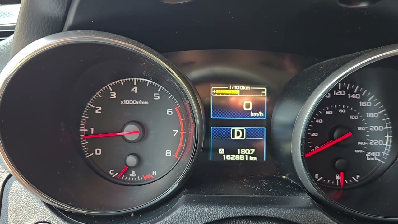 Subaru Outback 2018 CVT jerking at low speed