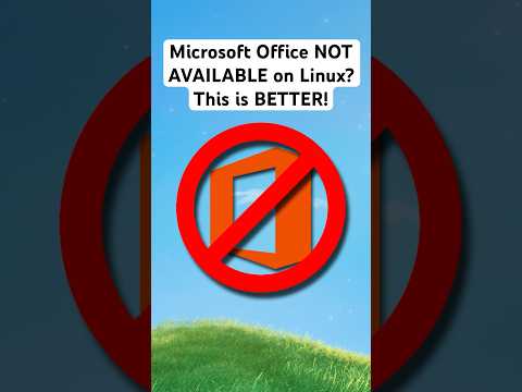 Microsoft Office NOT AVAILABLE on LINUX? This is BETTER!