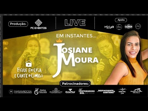 Live Josiane Moura #fiqueemcasacomigo #fiqueemcasa #emcasacomigo #cantecomigo
