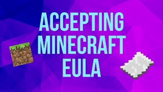 How to accept EULA on your Minecraft server