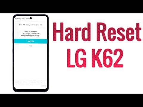 Hard Reset LG K62 | Factory Reset Remove Pattern/Lock/Password (How to Guide)