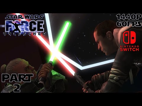 Star Wars: The Force Unleashed (Switch) No Commentary Walkthrough Part 2 [1440p60FPS]
