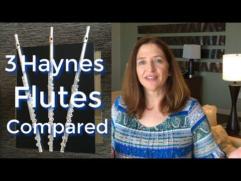 3 Levels of Haynes Flutes Compared Custom Handmade vs Q Series Semi Pro vs Amadeus Intermediate