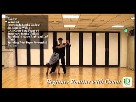 Samba Beginner Routine Count
