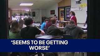 Quitting by the dozens! Teachers fed up with student misbehavior