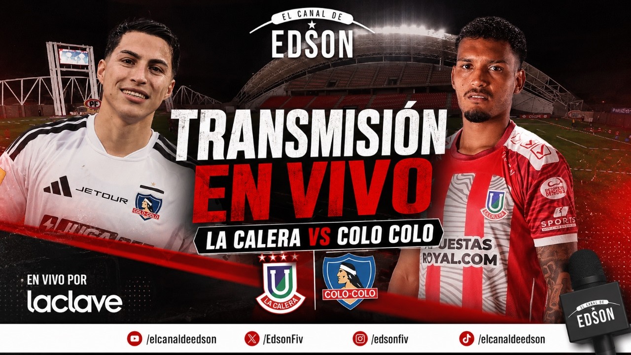 ⚪⚫ Transmisión en vivo: La Calera vs Colo Colo | Desde el Estadio Nicolás Chahuán | Liga de Primera