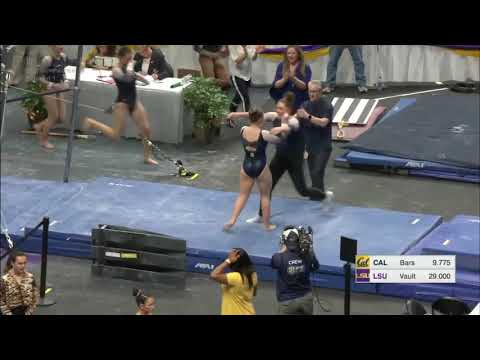 Alma Kuc (Cal) 2019 Bars vs LSU 9.85