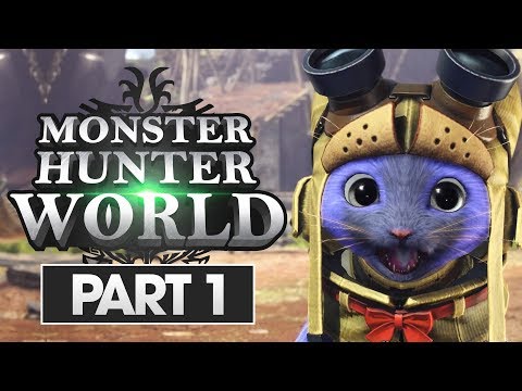Monster Hunter World Walkthrough Part 1: WELCOME HUNTERS