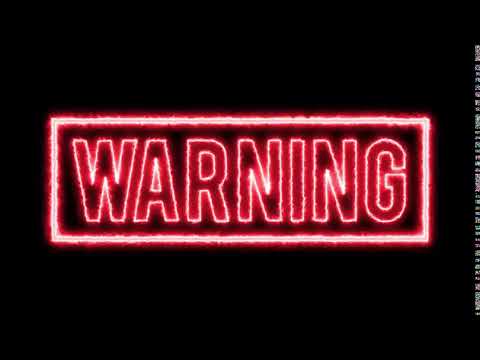 4k Warning Danger Background   Free HD Video Clips & Stock Video Footage