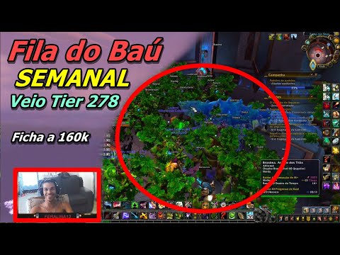 PEGUEI TIER 278 NO BAU SEMANAL / FICHA A 160K - WOW SHADOWLANDS
