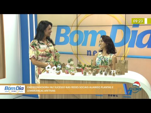 Empreendedora faz sucesso nas redes sociais aliando plantas e lembranças afetivas 01 12 2021