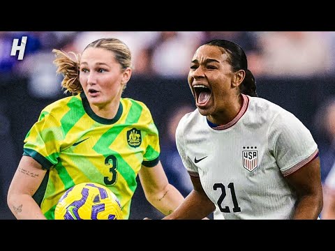 USA vs Australia - Full Match - Shebelieves Cup 24 02 2025 #USA #australia #USAvsaustralia