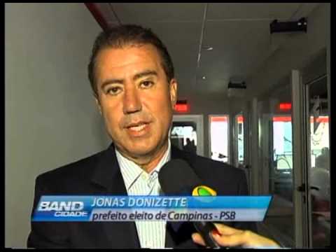 Band Cidade Campinas - Jonas Donizette fala sobre a vitória nas urnas- 29 10 2012