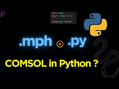 Python Scripting For Comsol Multiphysics® Software Comsol Programming
