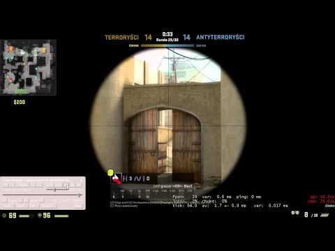 CS:GO ACE HENIO - amazing AWP (Dust2)
