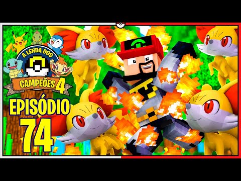 Minecraft A Lenda dos Campeões 4 #74 - O Pokémon de Fogo Escolhido [Pixelmon]