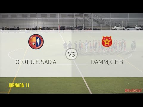 Jornada 11 Lliga Juvenil Nacional 25 26  Olot U E  SAD A Vs Damm C F B