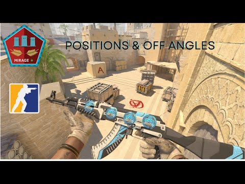 Powerful Off Angles & Positions on Mirage CS2
