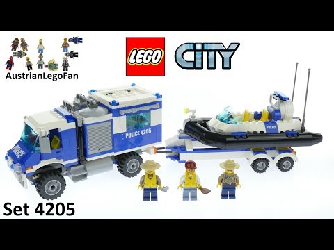 Vidéo LEGO City 4205 : Le centre de commande tout-terrain