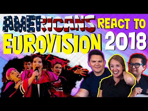 Americans react to Eurovision 2018