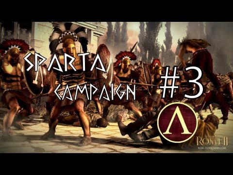 Let's play: Rome II Total War - Spartan campaign EP 3: Capturing Knossos!