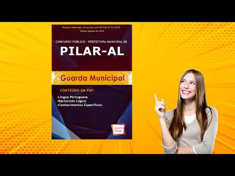 Apostila Concurso Prefeitura de Pilar - AL - Agente de Trânsito e Guarda Municipal