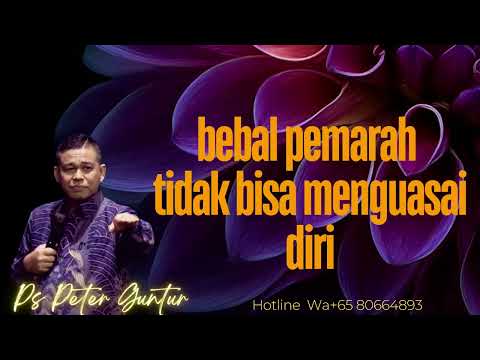 BEBAL PEMARAH TIDAK BISA MENGUASAI DIRI   - PETER GUNTUR