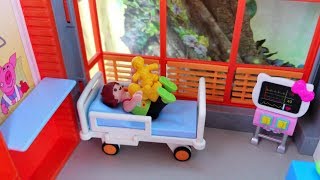 Surgery and a Sick Baby! 🏥 Playmobil Children's Hospital Ep2 - Stories with Dolls
