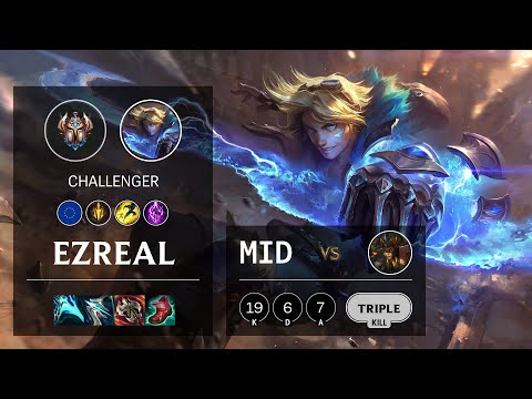 Ezreal Mid vs Cassiopeia - EUW Challenger Patch 11.4