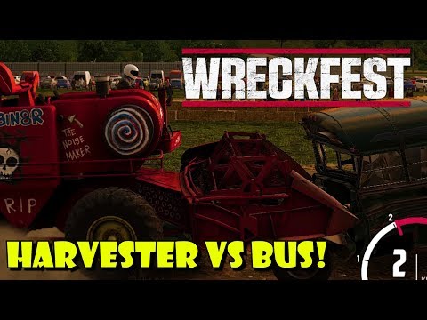F%#k You I'm a Harvester🚜  (Wreckfest)