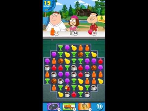 Family Guy Another Freakin Mobile Game Level 41 - NO BOOSTERS