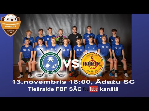13.11 18:00, U16, FBK SĀC - Rubene/KSS, Ādaži