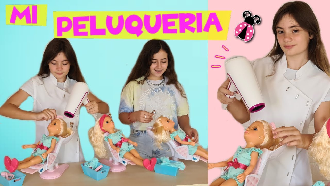 MI NUEVA PELUQUERIA DE MUÑECAS 💇‍♀️ HACEMOS LOS MEJORES PEINADOS DE NANCY