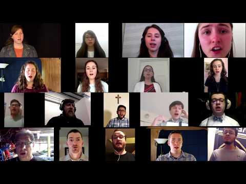 Ave Maria (Kevin Allen) - Brébeuf Virtual Choir