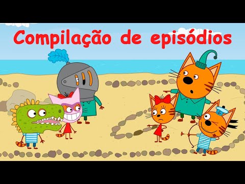 Kid-E-Cats | Melhor compilação de episódios | Cartoons em portugues