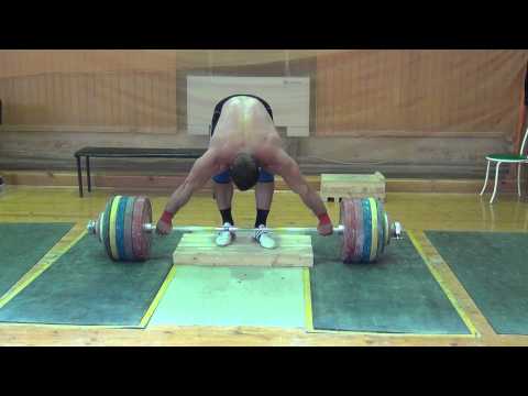 Klokov Dmitry - dead lift 250 kg  (16.07.2013)