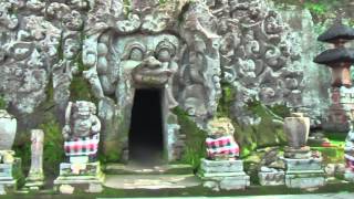 Goa Gajah or Elephant Cave is near Ubud, Bali, Indonesia is on the UNESCO list
