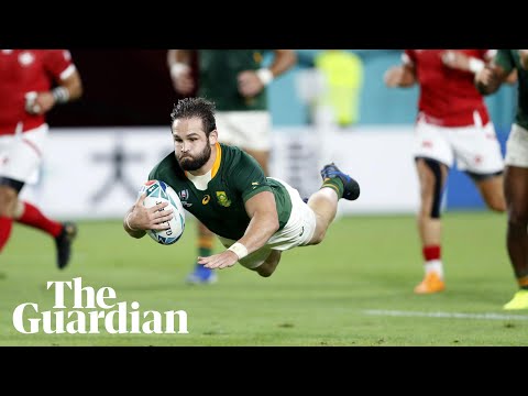 Rugby World Cup: 10-try South Africa beat Canada 66-7