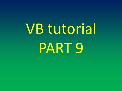 Arithmetic Operators In Visual Basic Programming 2010 Operators Part 1