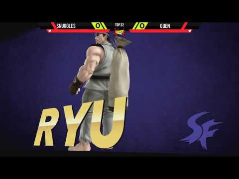March '17 Ranbat - Quen (Ryu) vs Snuggles (Ryu) - Winners Round 2